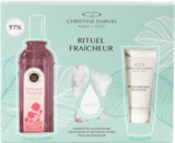 Coffret rituel fraîcheur - CHRISTINE DARVIN en promo chez Cora Thonon-les-Bains à 9,99 €