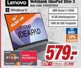 Notebook IdeaPad Slim 3 Angebote von Lenovo bei expert Neuwied für 579,00 €