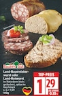 Land-Bauernleberwurst Angebote von Bauern Gut bei EDEKA Berlin für 1,29 €
