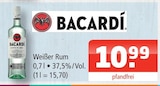 Weißer Rum bei Getränke Oase im Prospekt "" für 10,99 €