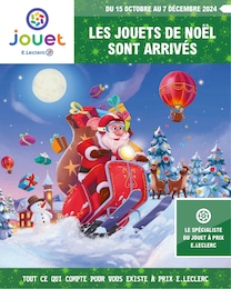 Prospectus E.Leclerc, "LES JOUETS DE NOËL SONT ARRIVÉS",  pages, 15/10/2024 - 07/12/2024