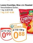 Lorenz Crunchips, Wow oder Roasted im Angebot bei GLOBUS in Rodgau Lorenz Crunchips, Wow oder Roasted Angebote von Lorenz bei GLOBUS Rodgau für 0,88 €