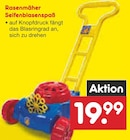 Rasenmäher Seifenblasenspaß für 19,99 € bei Netto Marken-Discount im Angebot Rasenmäher Seifenblasenspaß im aktuellen Netto Marken-Discount Prospekt