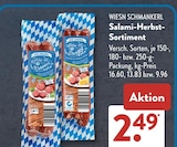 Salami-Herbst-Sortiment 150 g von Wiesn Schmankerl im aktuellen ALDI SÜD Prospekt