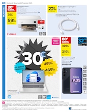 Samsung Galaxy S Angebote im Prospekt "BONNE ANNÉE BONNE PROMO" von Carrefour auf Seite 78