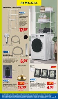 Waschmaschine im aktuellen Lidl Prospekt (Gießen) Waschmaschine im Lidl Prospekt "LIDL LOHNT SICH" mit 57 Seiten (Gießen)