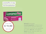 LoranoPro 5 mg bei LINDA Partnerapotheke im Prospekt "" für 11,99 €