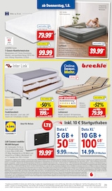 Aktueller Lidl Prospekt mit Bett, "LIDL LOHNT SICH", Seite 33