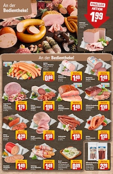 Bratwurst im REWE Prospekt "Dein Markt" mit 32 Seiten (Ludwigshafen (Rhein))