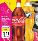 Aktuelles Coca-Cola, Fanta, Sprite und weitere Sorten Angebot bei E center in Düsseldorf ab 1,11 €