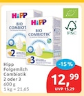 Folgemilch Combiotik 2 oder 3 von Hipp für 12,99 € bei budni im Angebot Folgemilch Combiotik 2 oder 3 von Hipp im aktuellen budni Prospekt