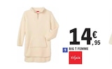 Big t femme - TISSAIA en promo chez E.Leclerc Dieppe à 14,95 €