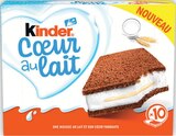 Coeur au Lait - KINDER - Intermarché Hyper Coeur au Lait - KINDER à 3,50 € dans le catalogue Intermarché Hyper