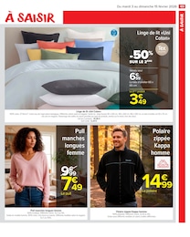 Prix et réduction Pull Femme dans le prospectus Carrefour Market en cours Offre Pull Femme dans le catalogue Carrefour Market du moment à la page 51