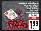 Tafeltrauben rot Angebote von Gut & Günstig bei E center Dresden für 1,99 €