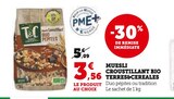 Muesli Croustillant Bio - Terres&Céréales dans le catalogue Super U