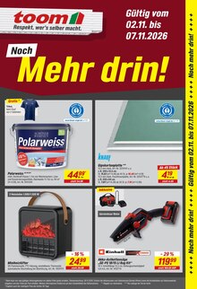 Farbe im toom Baumarkt Prospekt "Respekt, wer's selber macht." mit 26 Seiten (Wiesbaden)