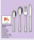 Ménagère de 24 pièces argentée dans le catalogue Netto