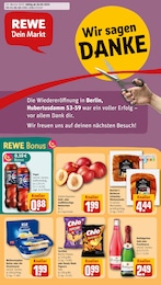 REWE Prospekt für Berlin mit 32 Seiten REWE Prospekt für Berlin: "Dein Markt", 32 Seiten, 26.05.2025 - 31.05.2025
