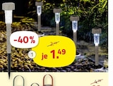 Solar-LED-Erdspieß für 1,49 € bei ROLLER im Angebot Solar-LED-Erdspieß im aktuellen ROLLER Prospekt