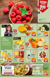 REWE Salat im Prospekt 