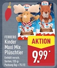 Kinder Maxi Mix Plüschtier von Ferrero für 9,99 € bei ALDI Nord im Angebot Kinder Maxi Mix Plüschtier von Ferrero im aktuellen ALDI Nord Prospekt