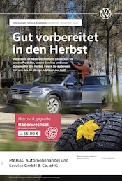 Volkswagen Koffer im Prospekt 