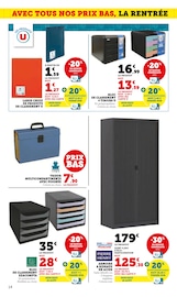 Bureau Angebote im Prospekt "LES PRIX BAS Spécial rentrée" von Hyper U Bureau Angebote im Prospekt "LES PRIX BAS Spécial rentrée" von Hyper U auf Seite 14