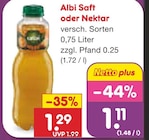 Aktuelle Saft Angebote bei Netto Marken-Discount in Mainz Aktuelles Saft Angebot bei Netto Marken-Discount in Mainz ab 1,11 €