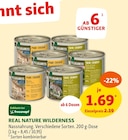 Pure Chicken oder True Country im Fressnapf Prospekt Pure Chicken oder True Country von REAL NATURE WILDERNESS im aktuellen Fressnapf Prospekt für 1,69 €