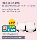 Kleines Trinkglas von Schott Zwiesel® im aktuellen Penny Prospekt für 1,49 €