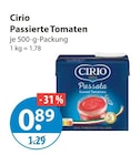 Passierte Tomaten von Cirio im aktuellen V-Markt Prospekt für 0,89 €