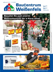 Aktueller i&M BauCentrum Wethau Prospekt "Rabatte, Weihnachtsmarkt und vieles MEHR bei i&M BauCentrum" mit 8 Seiten