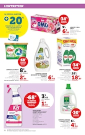 Promos Persil dans le catalogue "Le Blanc À PRIX BAS" de Super U à la page 32