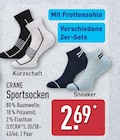 Sportsocken Kurzschaft Angebote von CRANE bei ALDI Nord Lemgo für 2,69 €