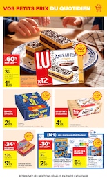 Prix et réduction Kinder Chocolat dans le prospectus Carrefour en cours Offre Kinder Chocolat dans le catalogue Carrefour du moment à la page 6
