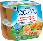NaturNes Jardinière de Légumes, Poulet dès 6 mois - Nestlé - Intermarché Hyper à Mérignac NaturNes Jardinière de Légumes, Poulet dès 6 mois - Nestlé en promo chez Intermarché Hyper Mérignac à 0,83 €