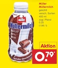 Müllermilch von Müller für 0,79 € bei Netto Marken-Discount im Angebot Müllermilch von Müller im aktuellen Netto Marken-Discount Prospekt