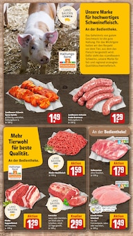 Hackfleisch im REWE Prospekt "Dein Markt" mit 32 Seiten (Mannheim)