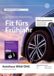 Volkswagen Prospekt für Hagnau: Fahrtrichtung Frühling, 1 Seite, 01.03.2023 - 31.05.2023