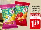 gesalzen oder Paprika Angebote von Happy Chips bei EDEKA Pirmasens für 1,29 €