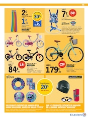 Promos Vélo dans le catalogue "Vague de fraîcheur sur votre budget" de E.Leclerc Vélo en promo dans le catalogue E.Leclerc à la page 15
