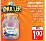 Aktuelles Joghurt mild Angebot bei EDEKA in Dresden ab 1,00 €