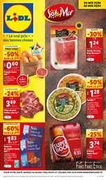 Prospectus Lidl à La Flèche, "Sol & Mar", 43 pages, 24/04/2024 - 30/04/2024