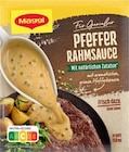 Für Genießer Zwiebelsuppe oder Für Genießer Pfefferrahmsauce Angebote von Maggi bei REWE Bielefeld für 0,79 €