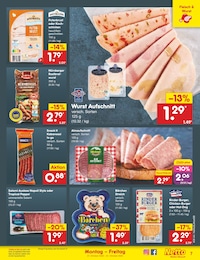 Wurst Angebot & Preis im aktuellen Netto Marken-Discount Prospekt Wurst Angebot im aktuellen Netto Marken-Discount Prospekt auf Seite 9