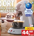 Original Eco Kaffeepadmaschine Angebote von Senseo bei Netto Marken-Discount Bad Oeynhausen für 44,99 €