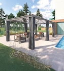 Pergola belize 6×3,6m - Hespéride en promo chez Maxi Bazar Menton à 1 599,00 €