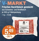 Hackfleisch gemischt im V-Markt Prospekt Hackfleisch gemischt von V-MARKT im aktuellen V-Markt Prospekt für 5,49 €
