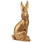 Große Deko-Figur Hase in Gold-Optik im aktuellen Ernstings family Prospekt für 19,99 €